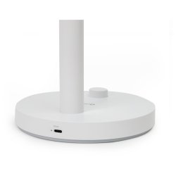 Platinet skrivebordslampe AURA LED 10W - hvid - 65 LED, USB-C