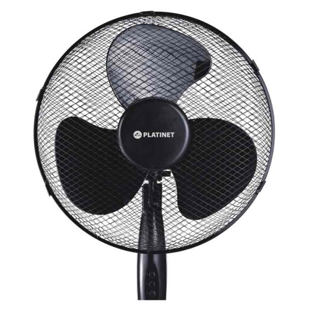 Platinet Gulvventilator - 40W - sort - 120 cm