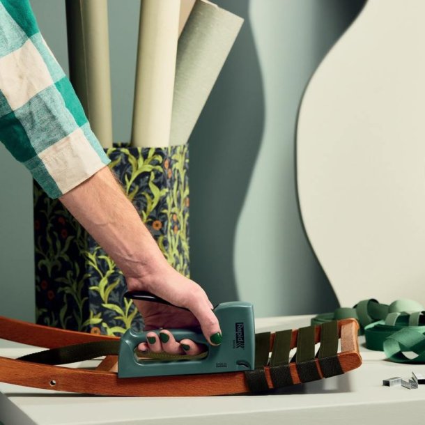 Rapid H�ftepistol R13 gr�n - nr. 13 4-10mm - 90% genbrugsplast