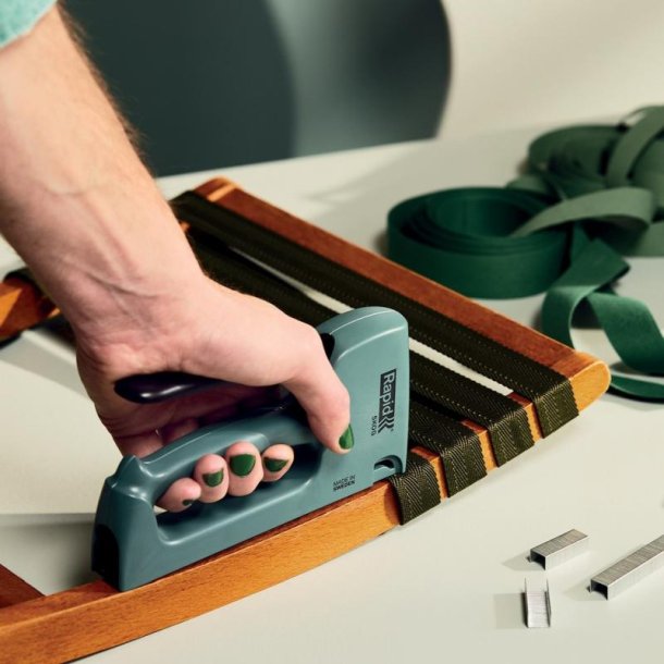 Rapid H�ftepistol R13 gr�n - nr. 13 4-10mm - 90% genbrugsplast