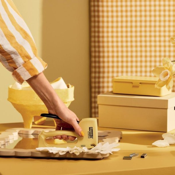 Rapid H�ftepistol R13 gul - nr. 13 4-10mm - 90% genbrugsplast