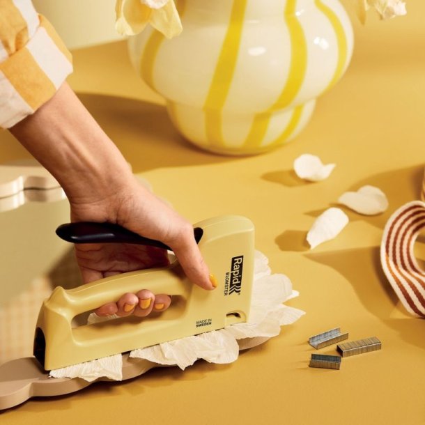 Rapid H�ftepistol R13 gul - nr. 13 4-10mm - 90% genbrugsplast