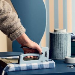 Rapid H�ftepistol R13 lys bl� - nr. 13 4-10mm - 90% genbrugsplast