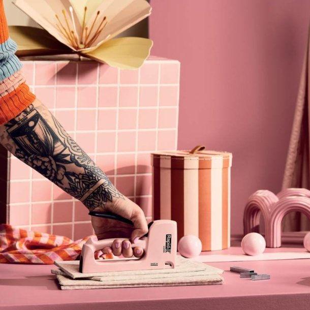 Rapid H�ftepistol R13 pink - nr. 13 4-10mm - 90% genbrugsplast