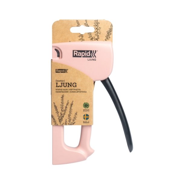 Rapid H�ftepistol R13 pink - nr. 13 4-10mm - 90% genbrugsplast