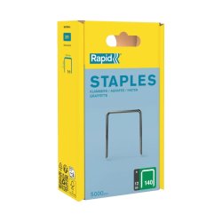 Rapid Nr. 140 h�fteklammer - 12mm - 5000 stk. Galvaniseret