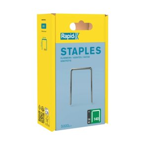 Rapid Nr. 140 h�fteklammer - 14mm - 5000 stk. Galvaniseret