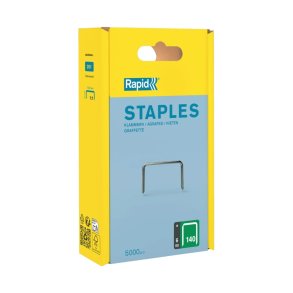 Rapid Nr. 140 h�fteklammer - 6mm - 5000 stk. Galvaniseret