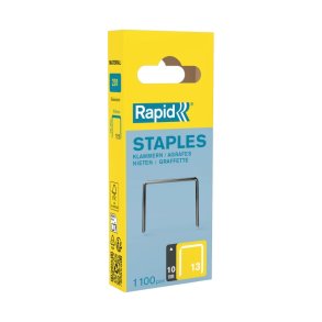 Rapid Nr. 13 H�fteklammer - 10 mm - 1100 stk. standard galvaniseret