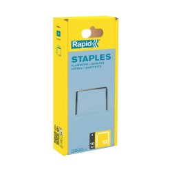 Rapid Nr. 13 H�fteklammer - 10 mm - 5000 stk. standard galvaniseret