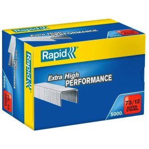 Rapid Nr. 73 H�fteklammer - 12 mm - 5000 stk. super Strong galvaniseret