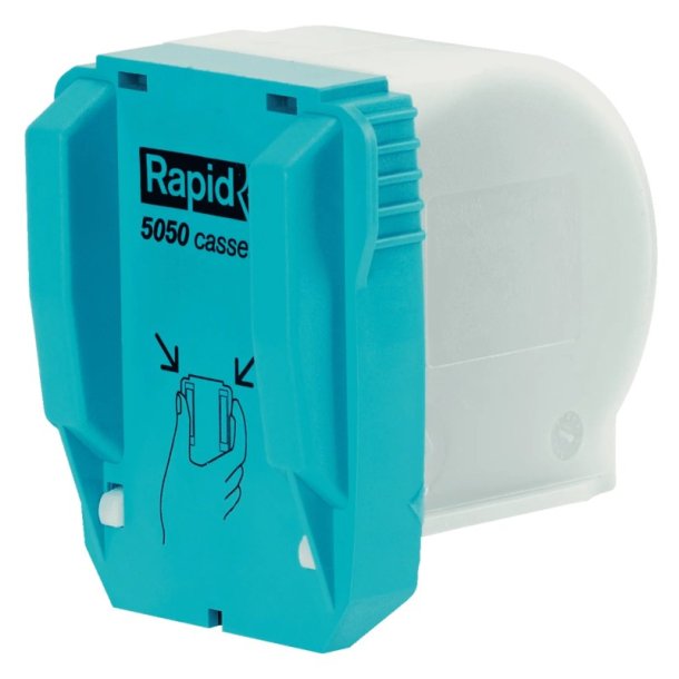 Rapid R5050E H�fteklammer - 8 mm - 5000 stk. i h�ftekassette