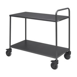 Ravendo Bordvogn WTT 1000-1 - 100x50x98 - lasteevne 200 kg - Pulverlakeret stl i gr