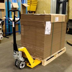 Ravendo pallelfter Quicklift - lasteevne 2500 kg - Pulverlakeret stl - Pallelfter kort