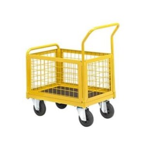 Ravendo lagervogn TW 750 M-HMS - 860x500 mm - 400 kg - massive hjul