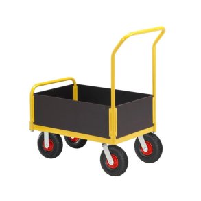 Ravendo lagervogn TW 750 L-LWS - 860x500 mm - 400 kg - luftgummi hjul