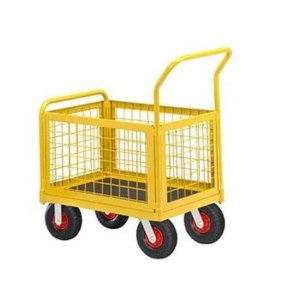 Ravendo lagervogn TW 750 L-HMS - 860x500 mm - 400 kg - luftgummi hjul