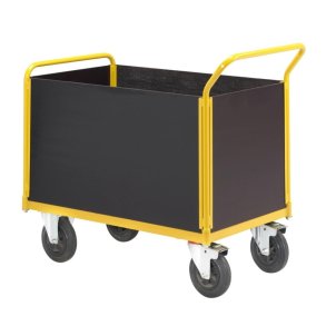 Ravendo lagervogn TW 1000 M-HWS - 1100x600 mm - 400 kg - massive hjul