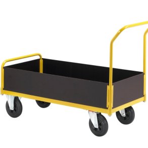 Ravendo lagervogn TW 1250 M-LWS - 1350x600 mm - 400 kg - massive hjul