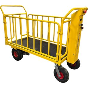 Ravendo elektrisk lagervogn TW1000 Terrn - 400 kg - Luftgummi hjul - Endegavl/Sider