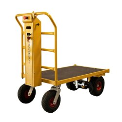 Ravendo elektrisk lagervogn TW1250 Terrn - 400 kg - Luftgummi hjul - Endegavl/Hylde