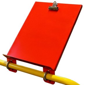 Ravendo Skrivepult TW750/1000/1250 - R�d pulverlakeret st�l