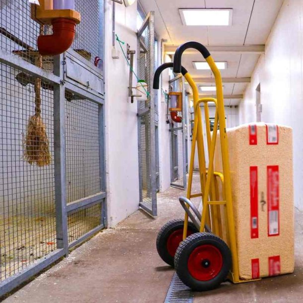 Ravendo Multiskkevogn CLM 250 Ergo PUR - lasteevne 250 kg - punkterfrie hjul