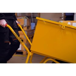 Ravendo V�rkt�jstrilleb�r TB 160-L - lasteevne 250kg - 160 Liter - Gul - Pulverlakeret