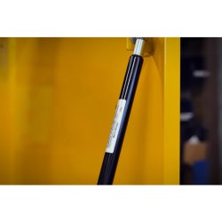 Ravendo V�rkt�jstrilleb�r TB 160-L - lasteevne 250kg - 160 Liter - Gul - Pulverlakeret