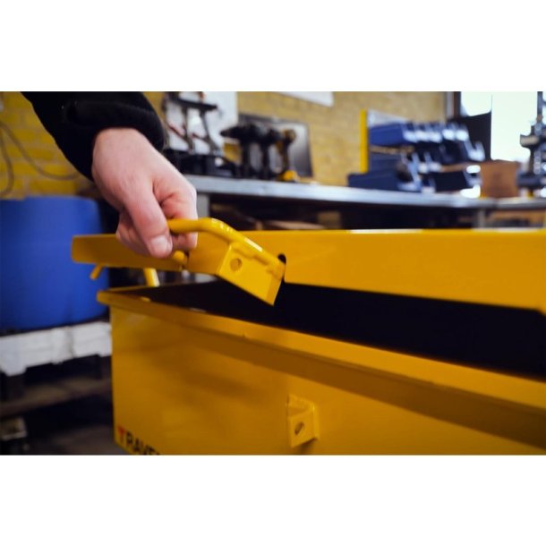 Ravendo V�rkt�jsvogn UT 300 XL M - lasteevne 400kg - 300 Liter - Gul - Pulverlakeret