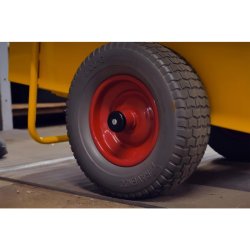 Ravendo V�rkt�jsvogn UT 300 XL M - lasteevne 400kg - 300 Liter - Gul - Pulverlakeret