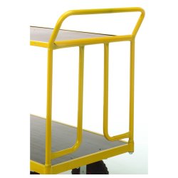 Ravendo elektrisk lagervogn TW1000 Terrn - 400 kg - Luftgummi hjul - Endegavl/Hylde