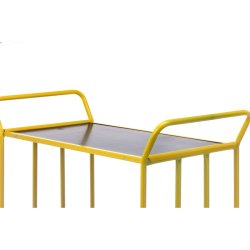 Ravendo elektrisk lagervogn TW1250 Terrn - 400 kg - Luftgummi hjul - Endegavl/Hylde