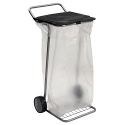 Ravendo affaldsvogn med lg - til 100 Liters poser - slv