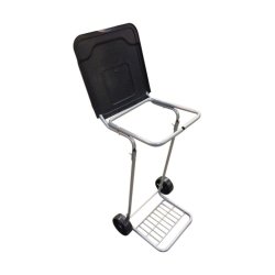 Ravendo affaldsvogn med lg - til 100 Liters poser - slv