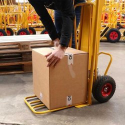 Ravendo El skkevogn CLM 250 LS Ergo - lasteevne 250 kg - Stl - Luftgummi hjul