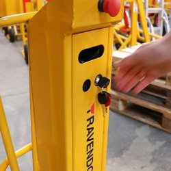 Ravendo El skkevogn CLM 250 LS Ergo - lasteevne 250 kg - Stl - Luftgummi hjul