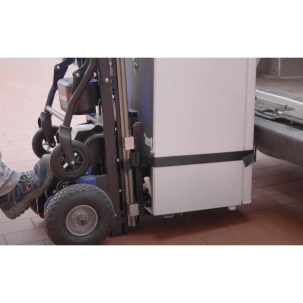 Ravendo El skkevogn til trapper Donkey Light 130 LH Lift - lasteevne 130 kg - Stl - Luftgummi hjul