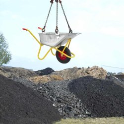 Ravendo mrtelbr BC1100 SH - Volume 110 Liter/lasteevne 250 kg - galvaniseret stl