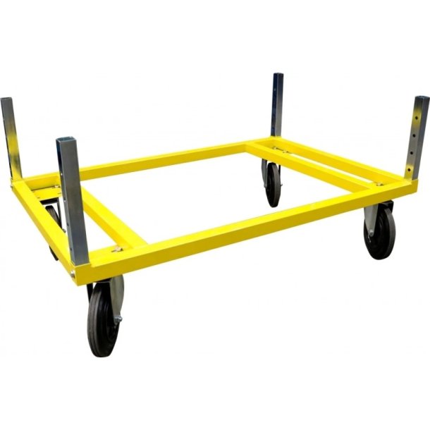 Ravendo Pallevogn PTA 800 - lasteevne 800 kg - hjdejusterbar - Pulverlakeret stl