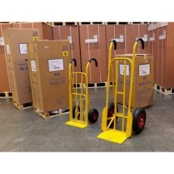 Ravendo Skkevogn Magnum - lasteevne 500 kg - Stl - Luftgummi hjul