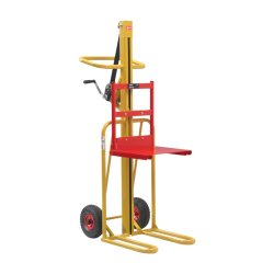 Ravendo S�kkevogn med hejs LST 100 LH - lasteevne 100 kg - St�l - Luftgummi hjul