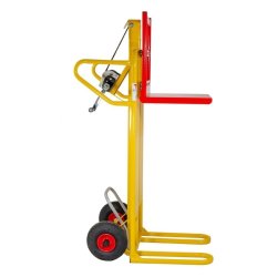 Ravendo S�kkevogn med hejs LST 100 L - lasteevne 100 kg - St�l - Luftgummi hjul