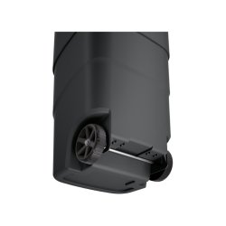 Ravendo 110 liter udendrs affaldsbeholder med lg - Sort