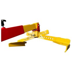 Ravendo gribest - lasteevne 125kg - 400-800mm - Til Fliselggervogn TLT 125