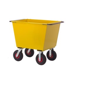 Ravendo fodervogn FW 200-4L - 200 Liter - lasteevne 400 kg - gul stl