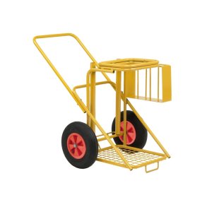 Ravendo gadefejervogn - Luftgummihjul - gul