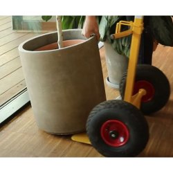 Ravendo Krukkevogn - lasteevne 100 kg - Stl - luftgummi hjul