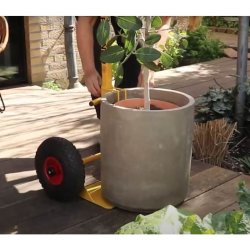 Ravendo Krukkevogn - lasteevne 100 kg - Stl - luftgummi hjul