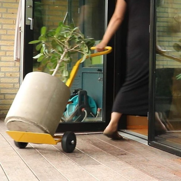 Ravendo Krukkevogn - lasteevne 50 kg - Stl - massive hjul